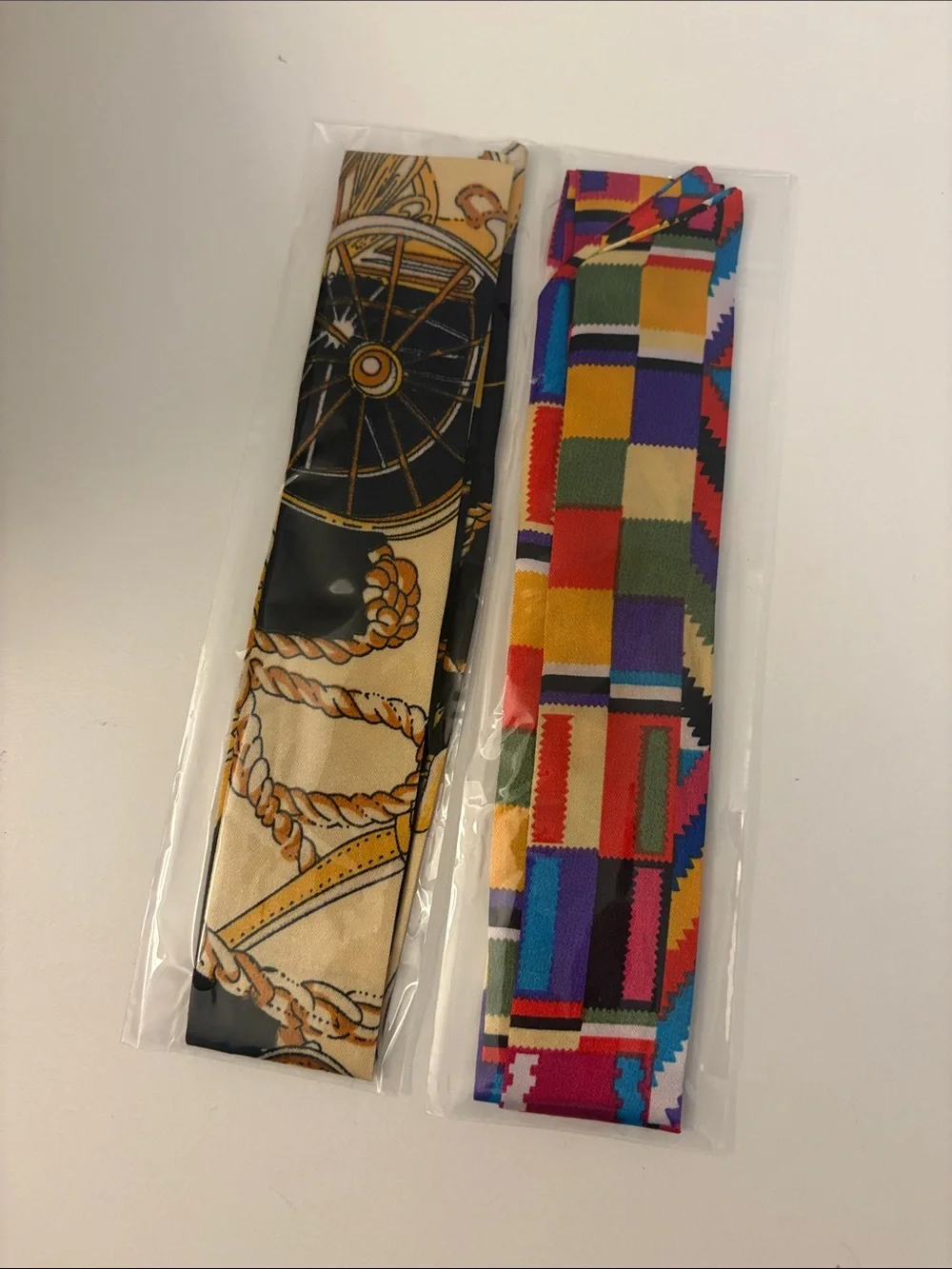 Set of Two Twilly — Black & Multicolor